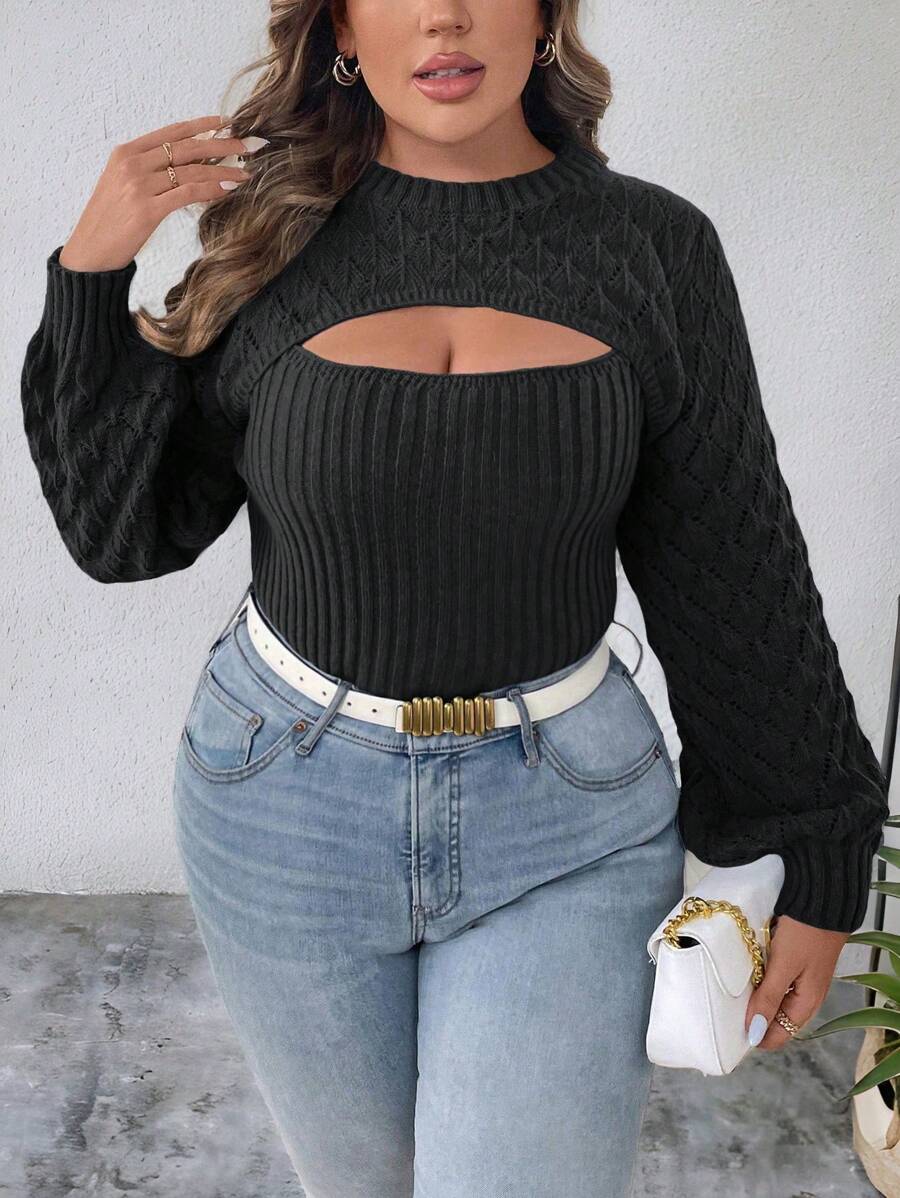 Else™ | Elegant Strik-Bluse