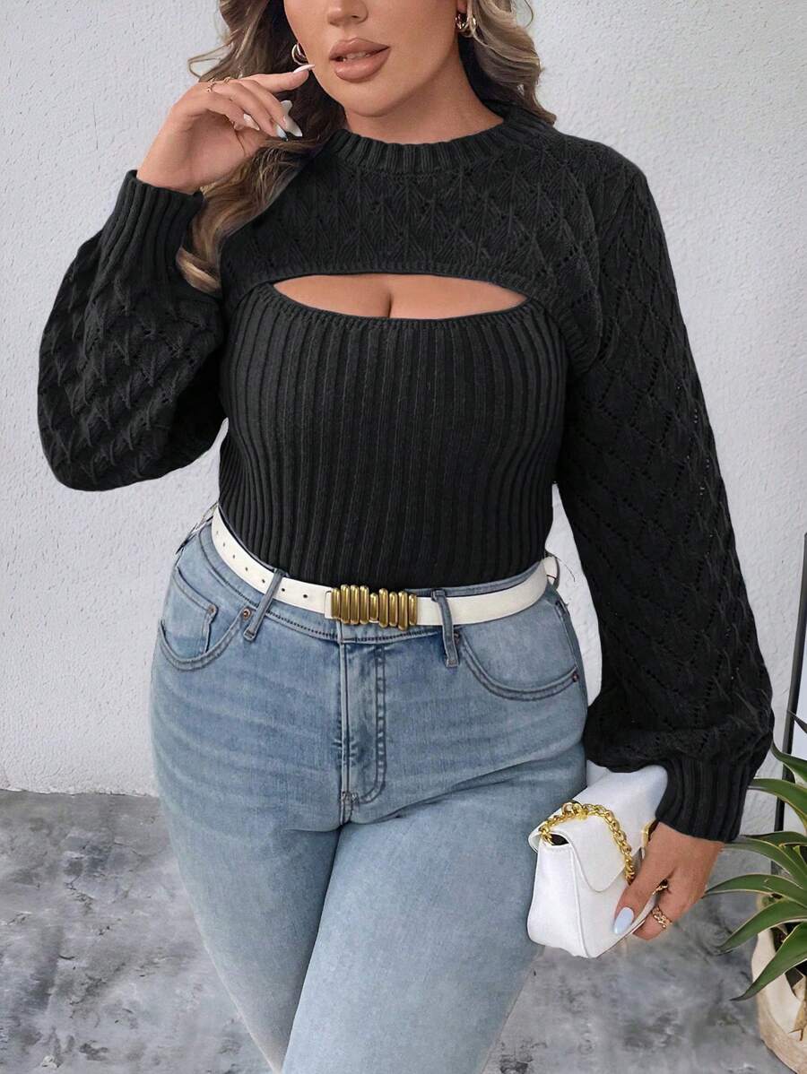 Else™ | Elegant Strik-Bluse