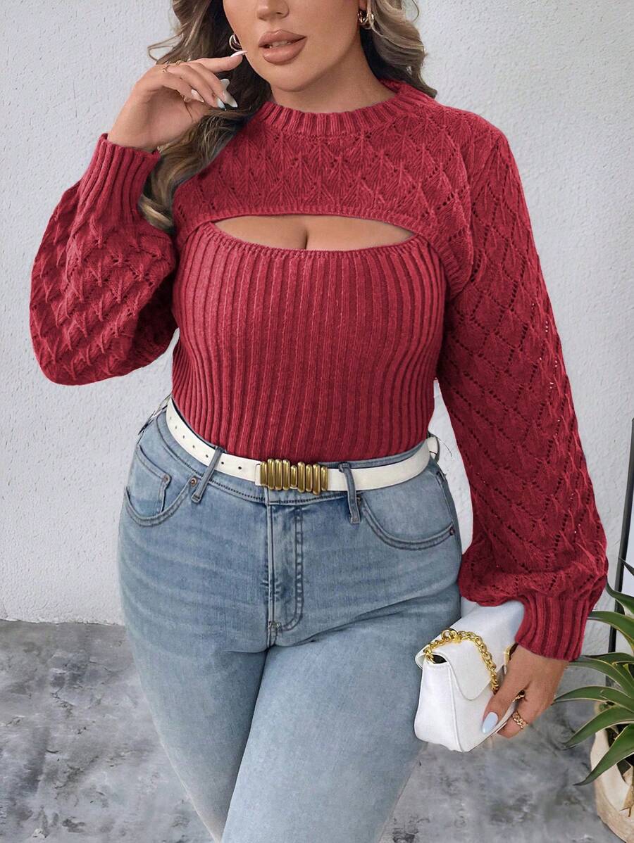 Else™ | Elegant Strik-Bluse