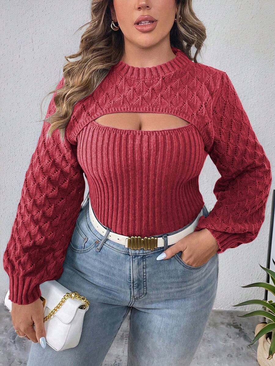 Else™ | Elegant Strik-Bluse