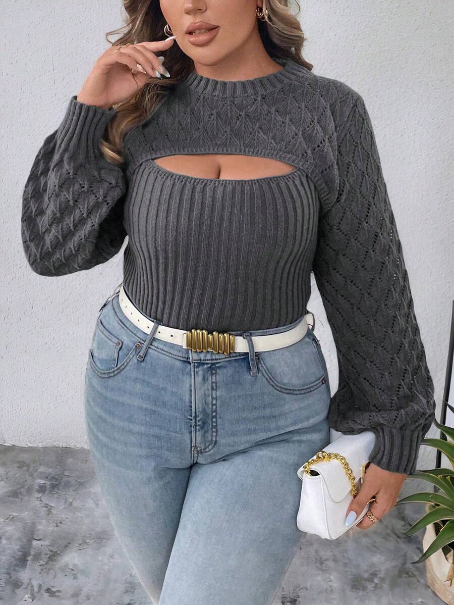 Else™ | Elegant Strik-Bluse