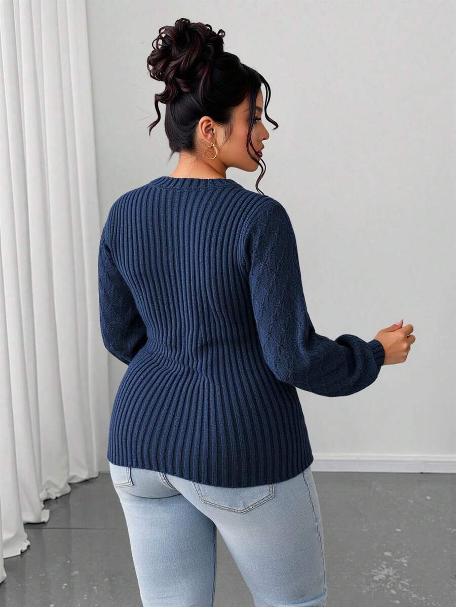 Else™ | Elegant Strik-Bluse
