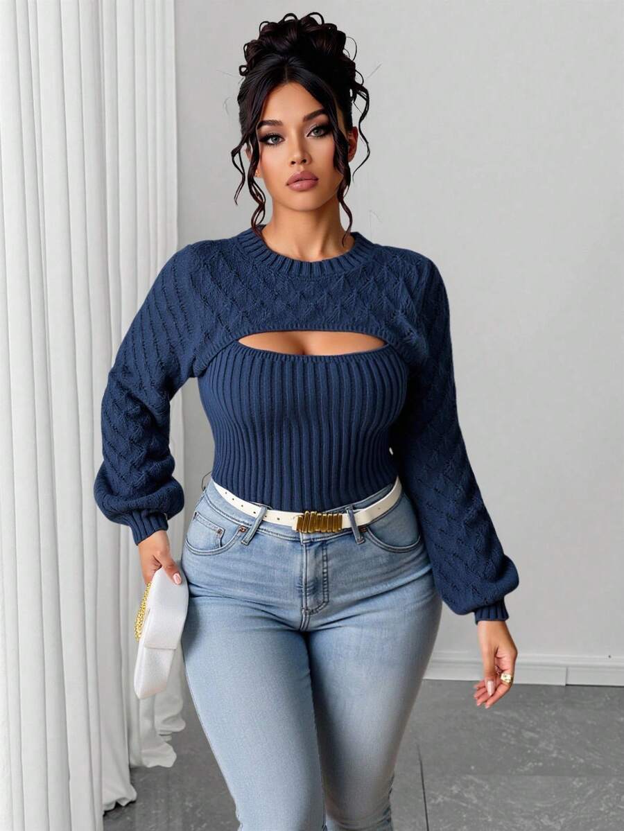 Else™ | Elegant Strik-Bluse