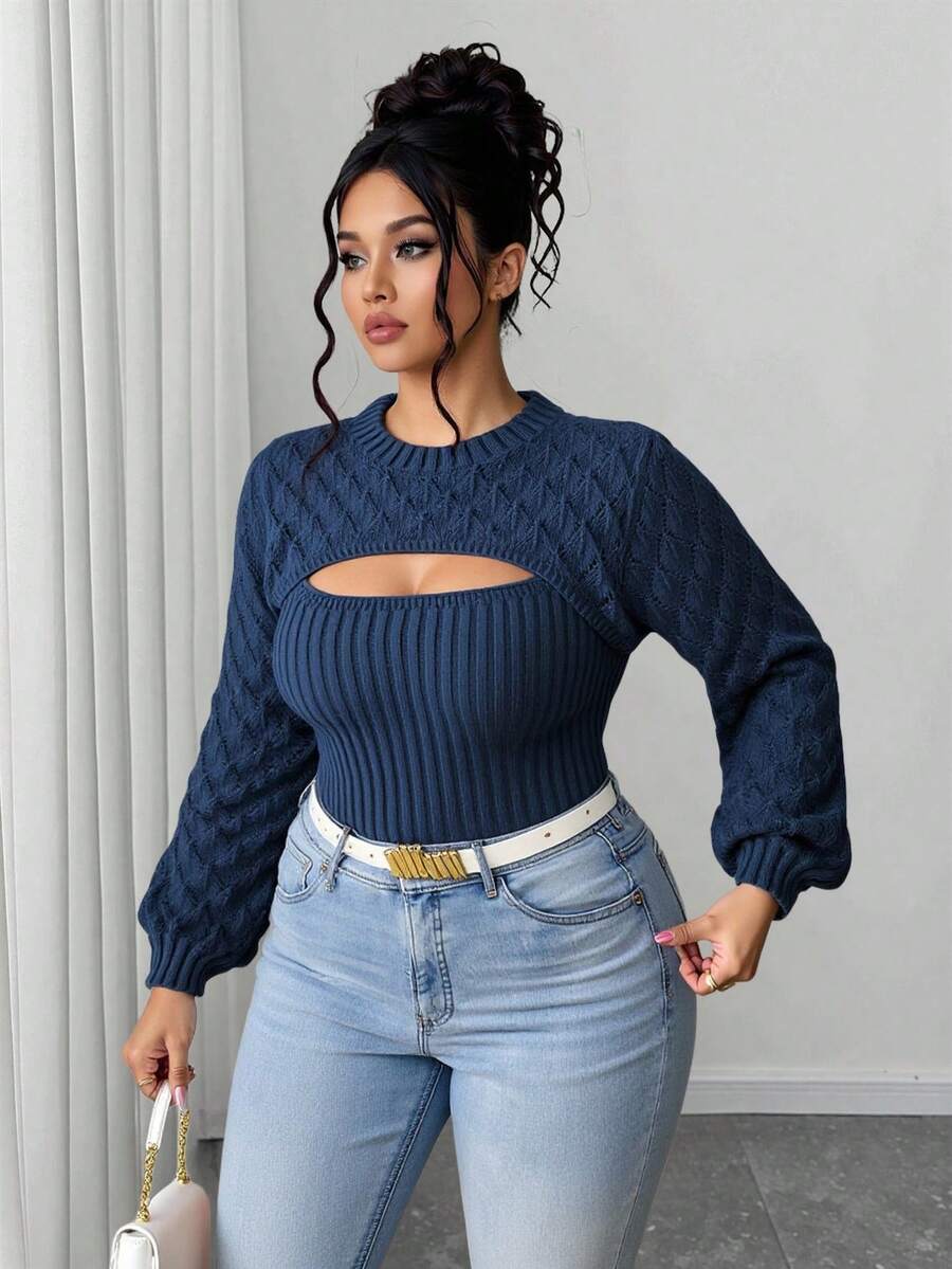 Else™ | Elegant Strik-Bluse