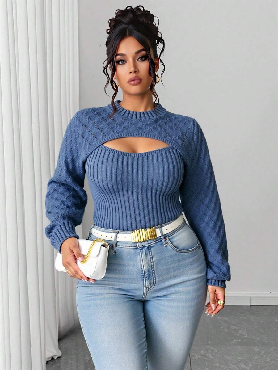 Else™ | Elegant Strik-Bluse