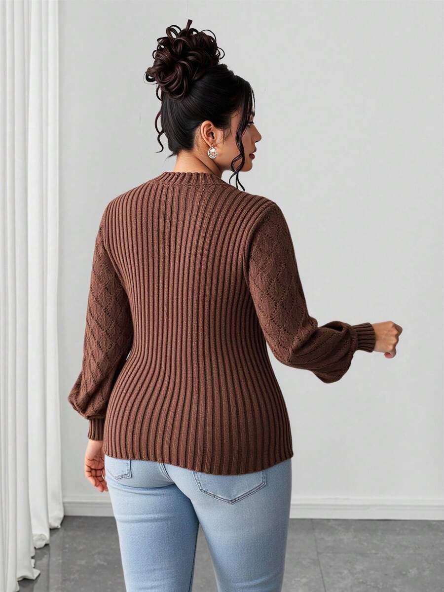 Else™ | Elegant Strik-Bluse