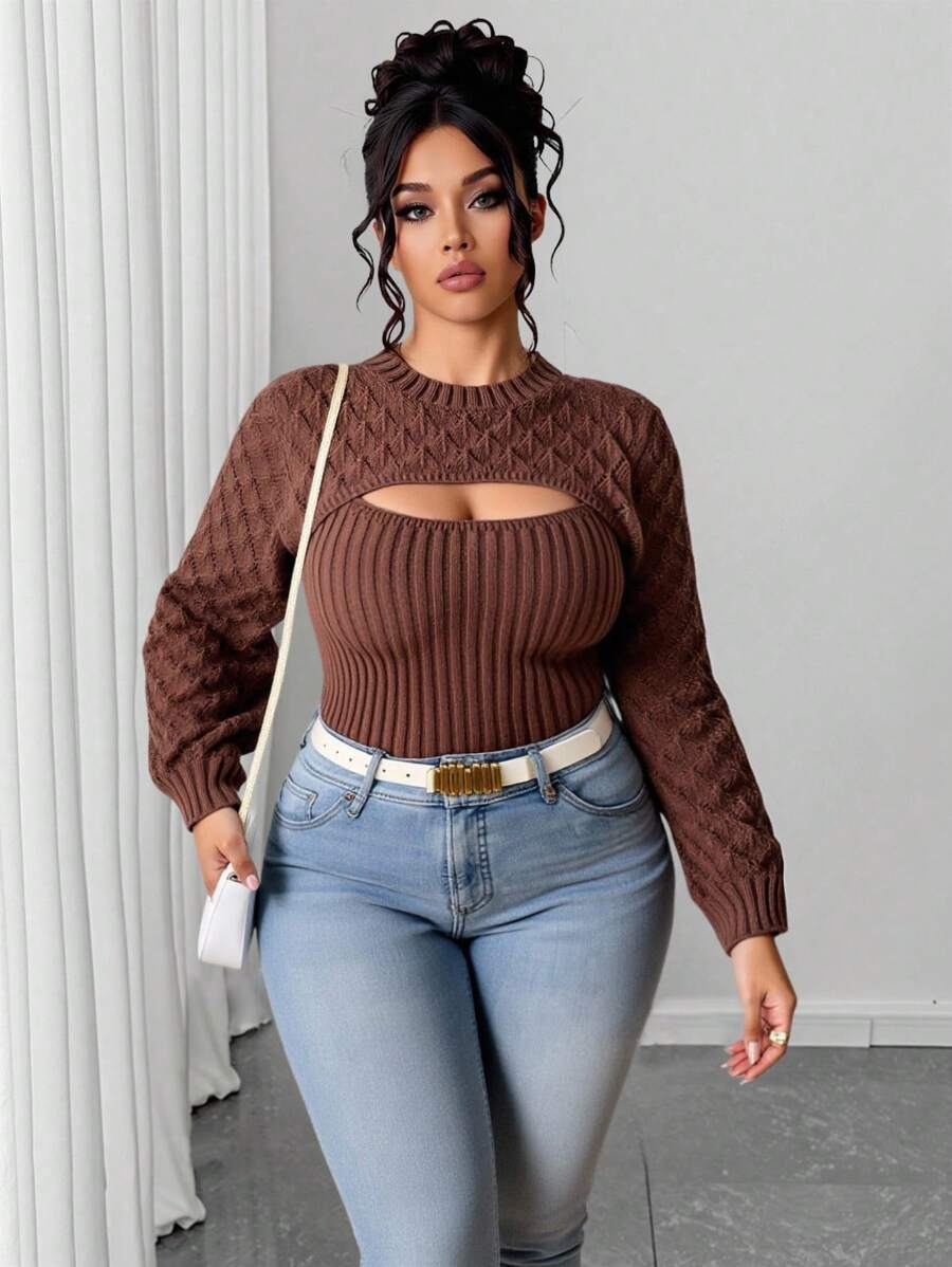 Else™ | Elegant Strik-Bluse