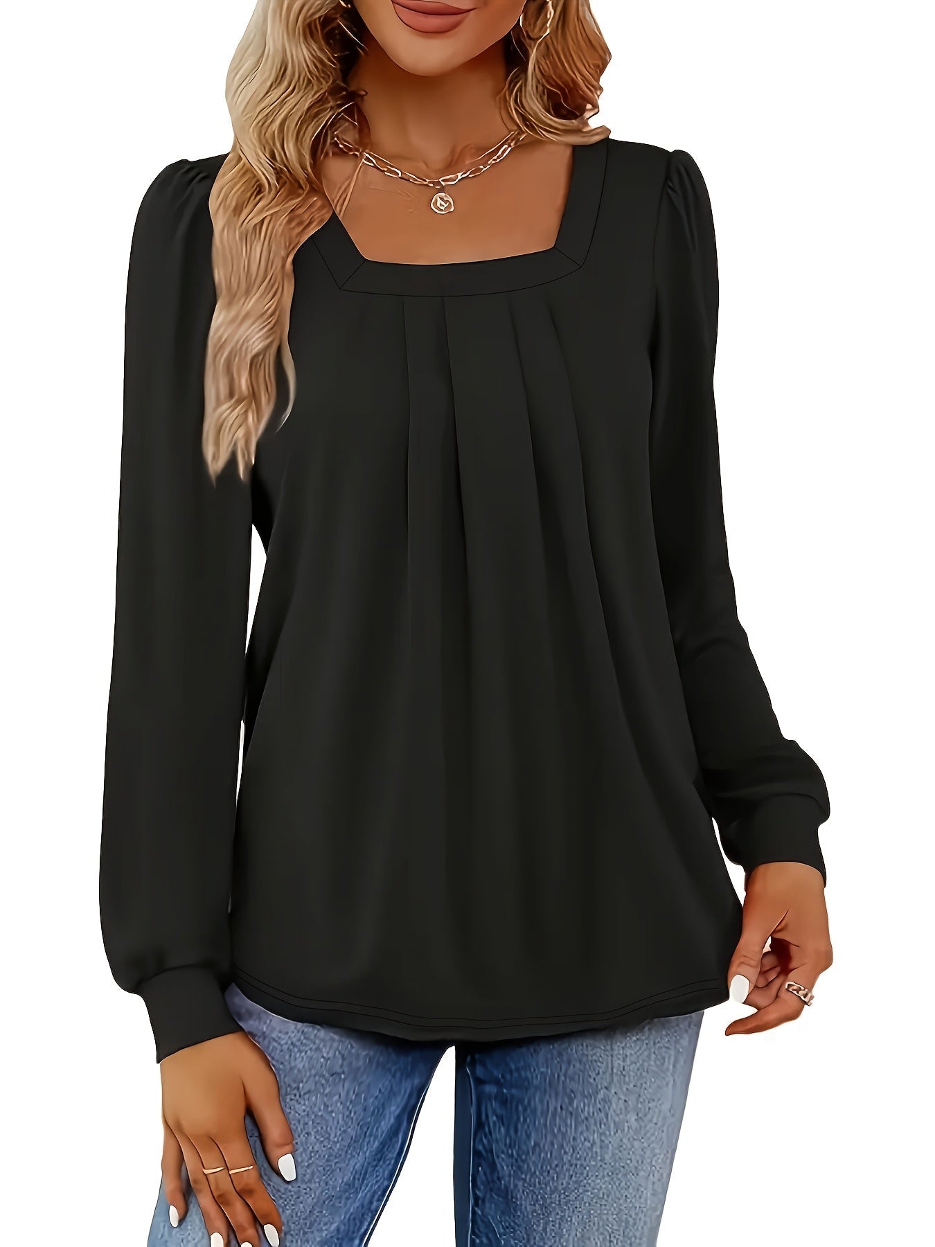 Birgitte™ | Langærmet Bluse