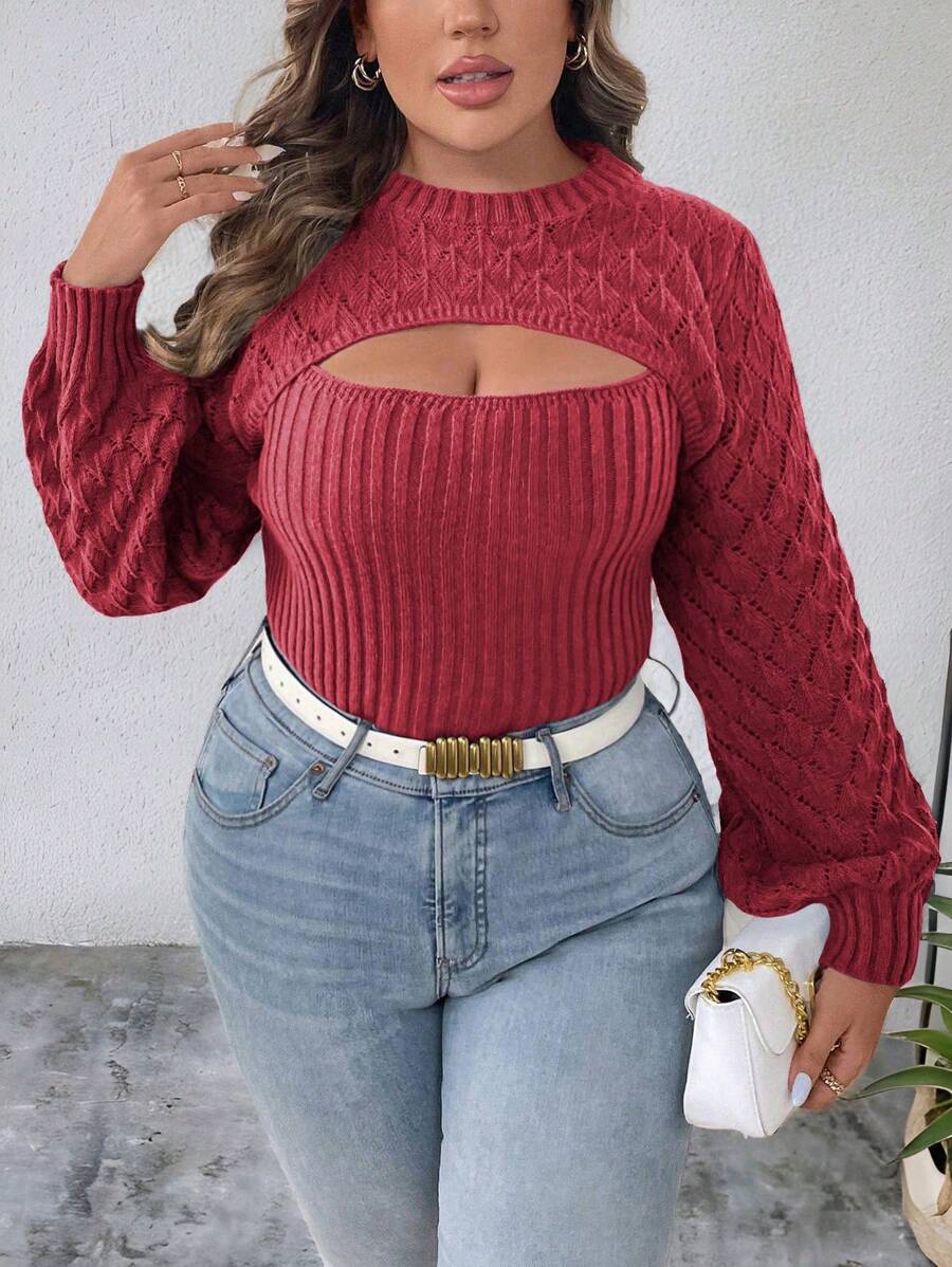 Else™ | Elegant Strik-Bluse