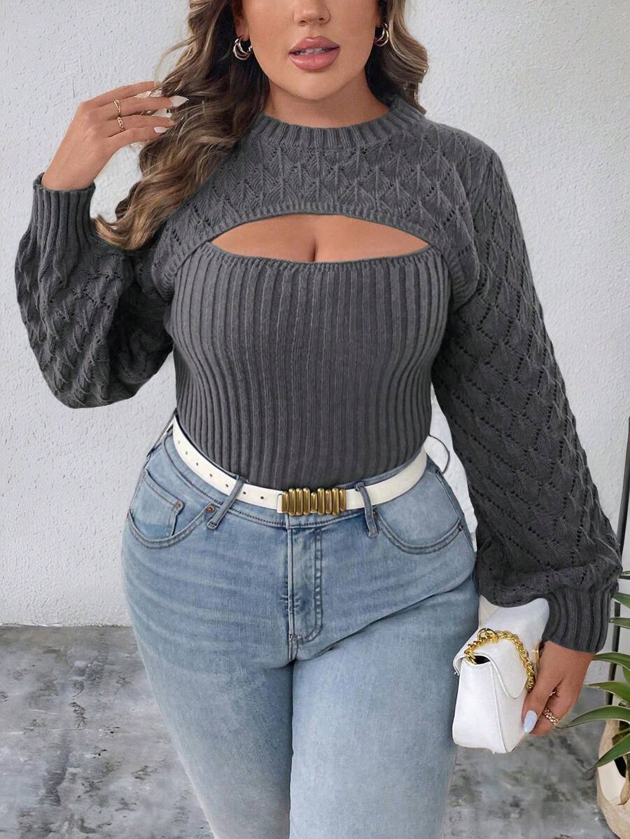 Else™ | Elegant Strik-Bluse