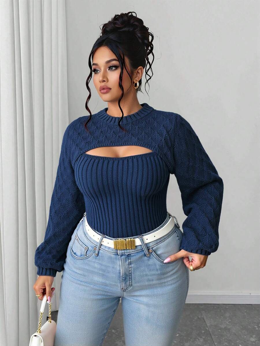 Else™ | Elegant Strik-Bluse