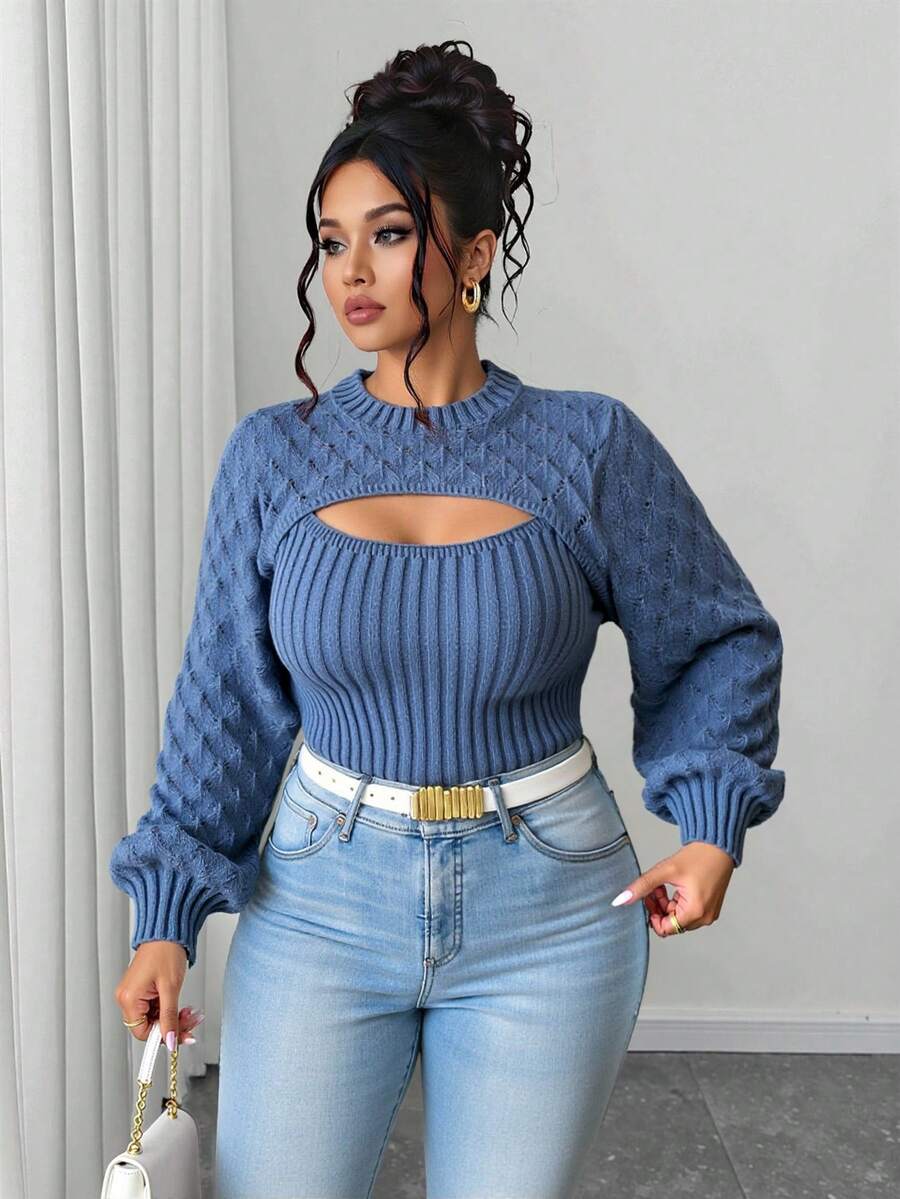 Else™ | Elegant Strik-Bluse