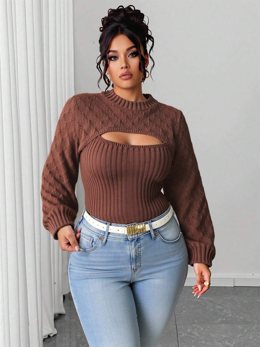 Else™ | Elegant Strik-Bluse