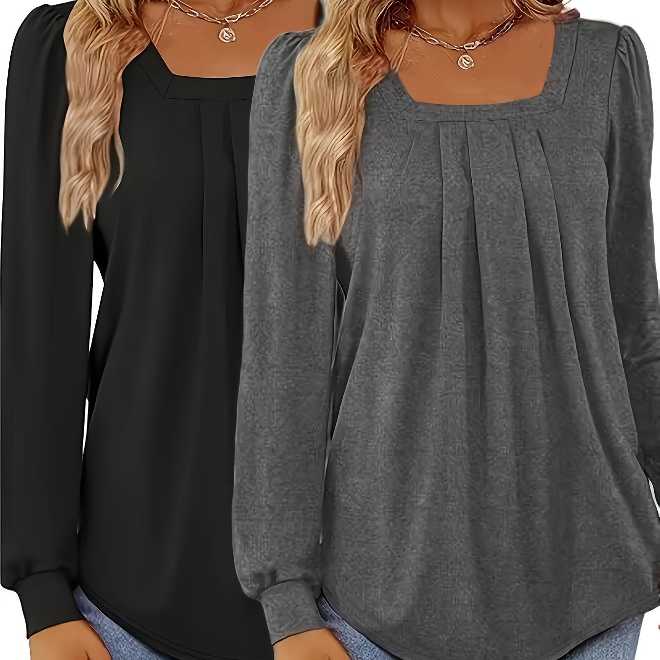 Birgitte™ | Langærmet Bluse