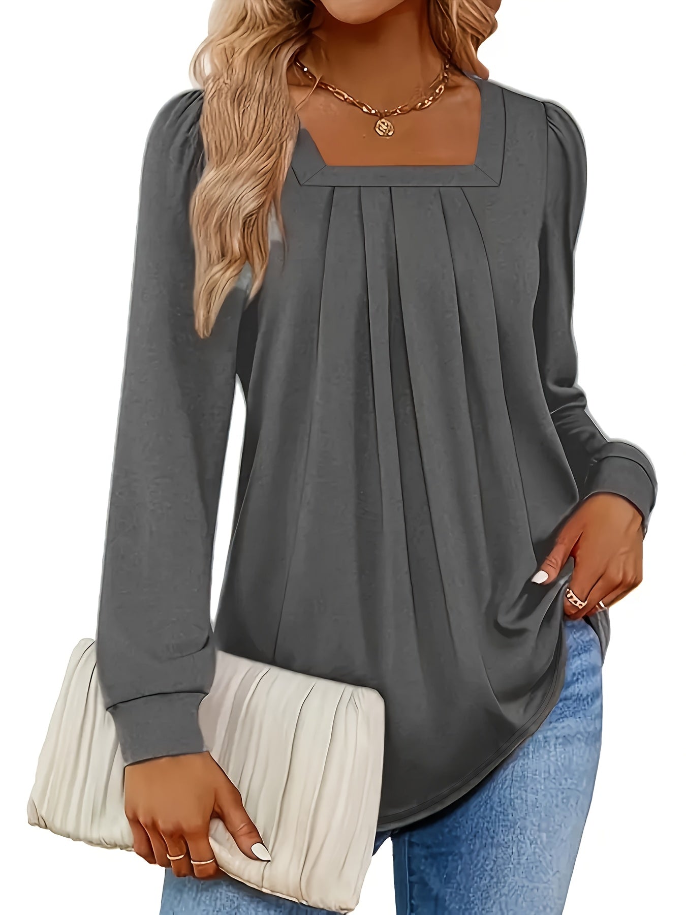 Birgitte™ | Langærmet Bluse