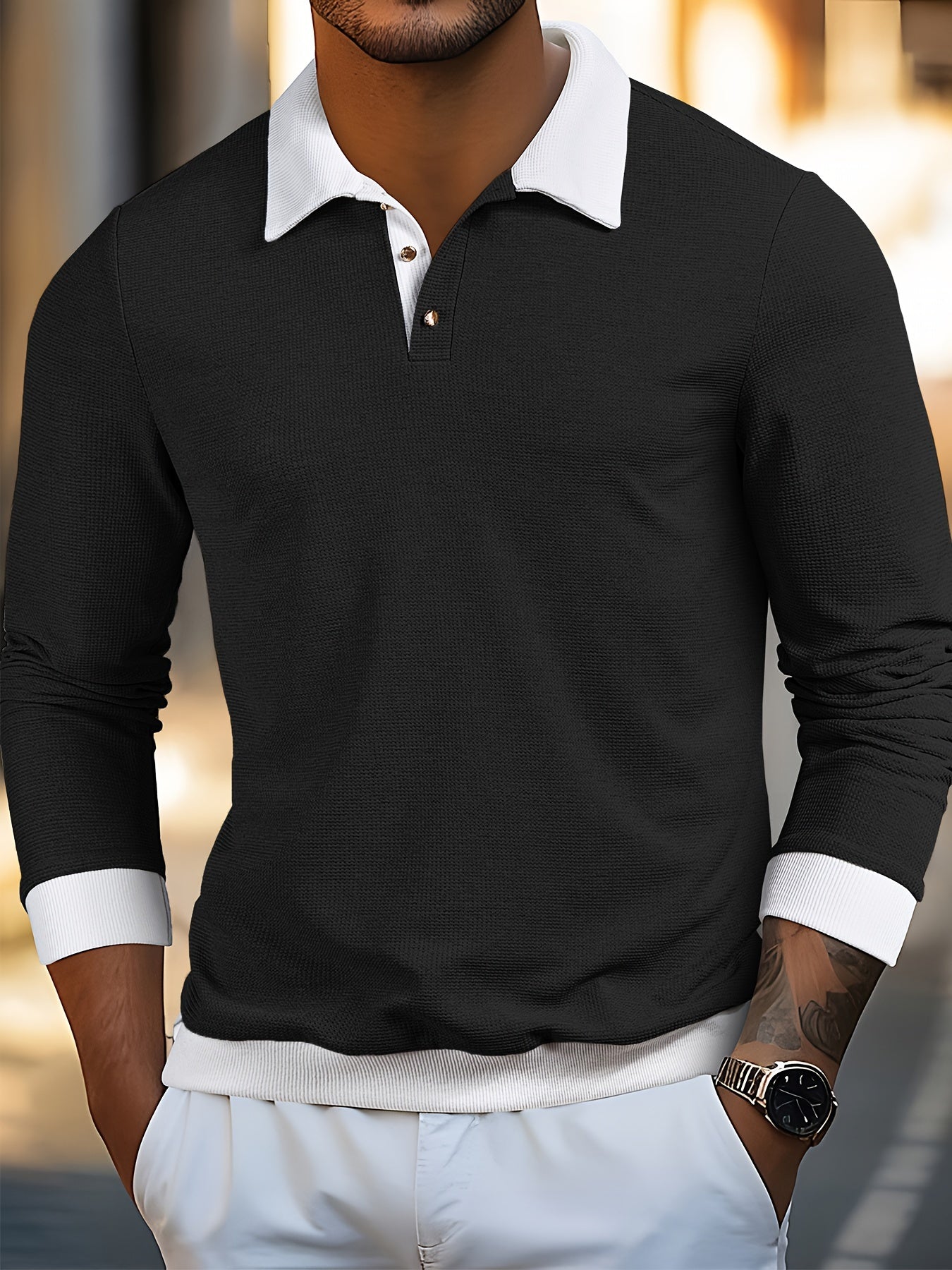 Niels™ | Klassisk Polo Sweat