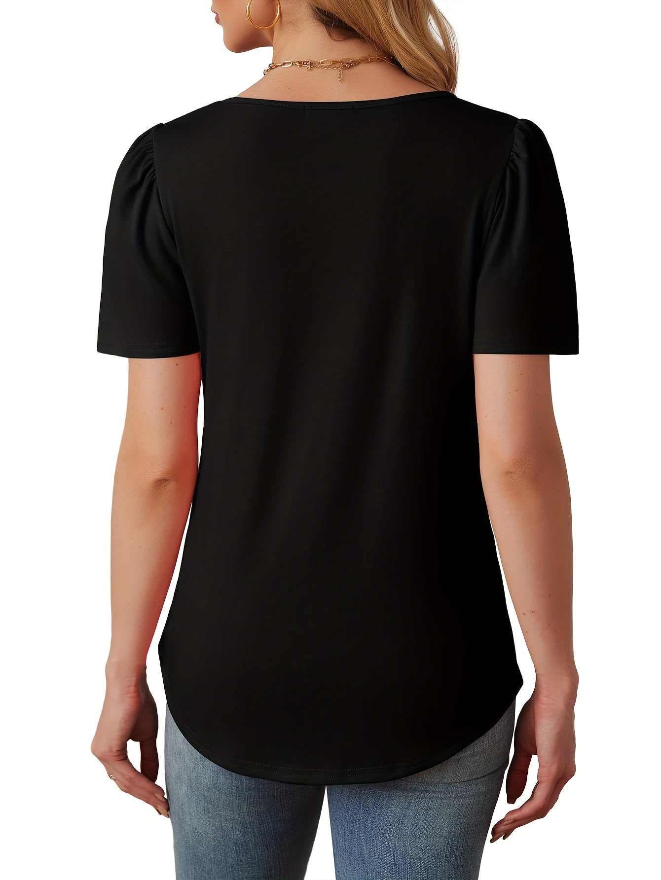 Kirsten™ | Kortærmet Bluse